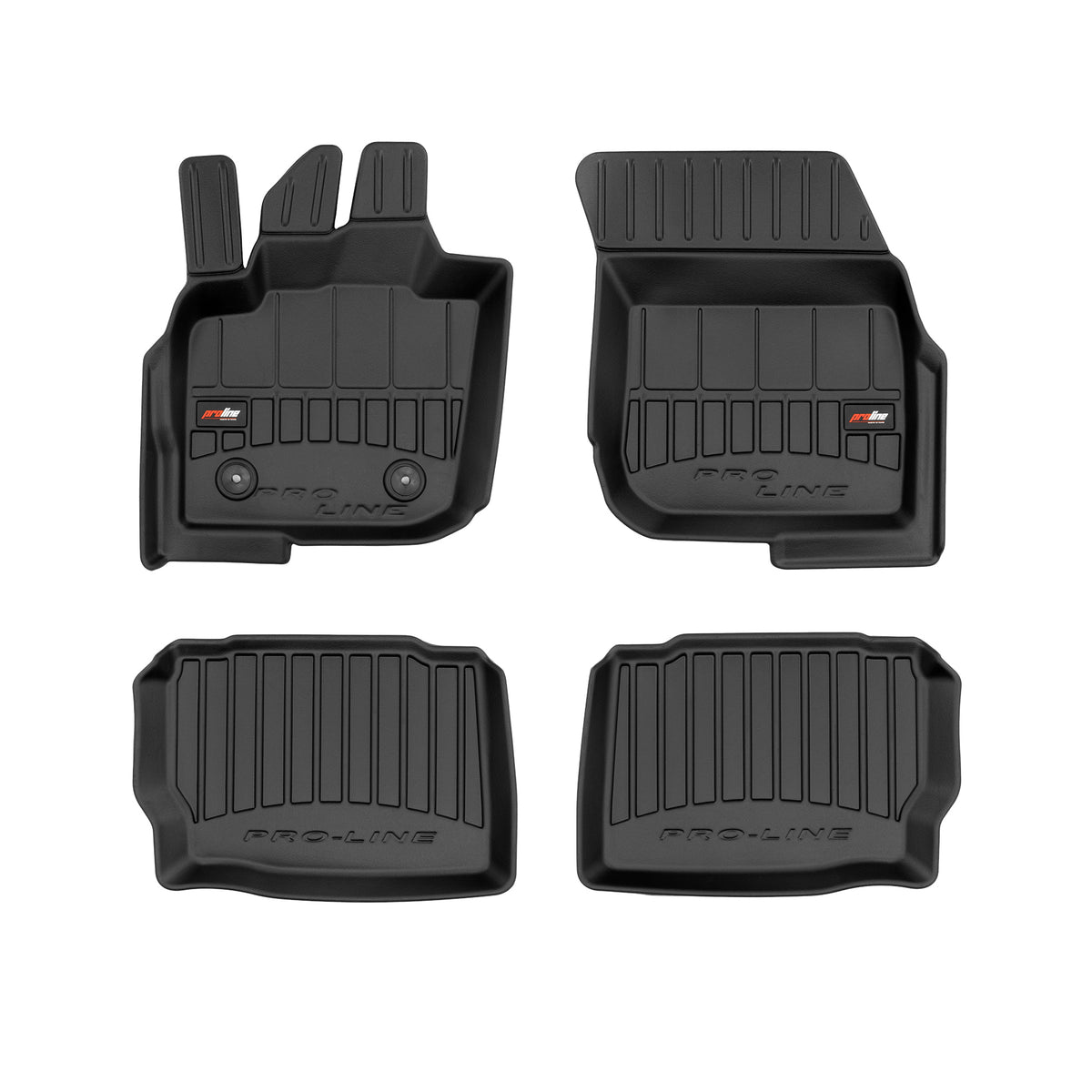 PACK 4 TAPETES BORRACHA PRO-LINE FORD MONDEO V 2014-2022