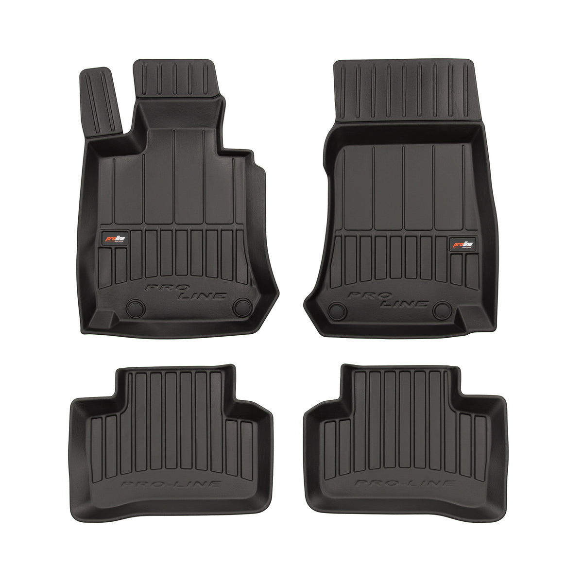 PACK 4 TAPETES BORRACHA PRO-LINE MERCEDES-BENZ GLC X253 2015-2022