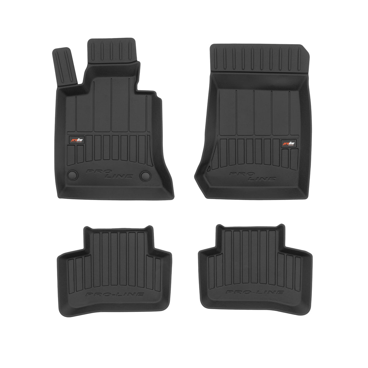 PACK 4 TAPETES BORRACHA PRO-LINE MERCEDES-BENZ GLK X204 2008-2015