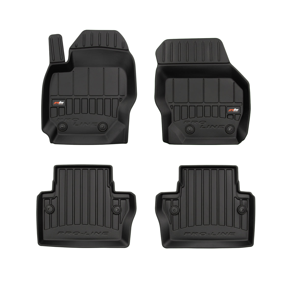 PACK 4 TAPETES BORRACHA PRO-LINE VOLVO XC70 II 2014-2016 POS-FACELIFT
