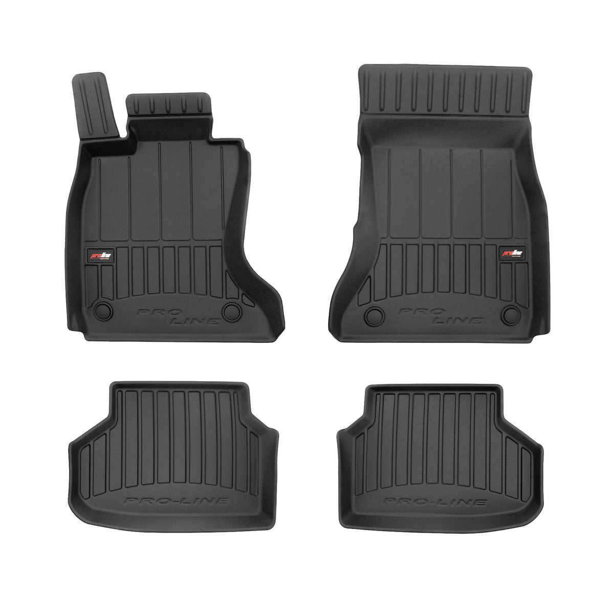 PACK 4 TAPETES BORRACHA PRO-LINE BMW 7 SERIES F01 2008-2015