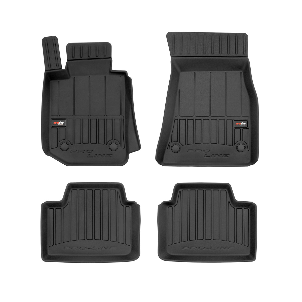 PACK 4 TAPETES BORRACHA PRO-LINE BMW 3 SERIES G21 2018->