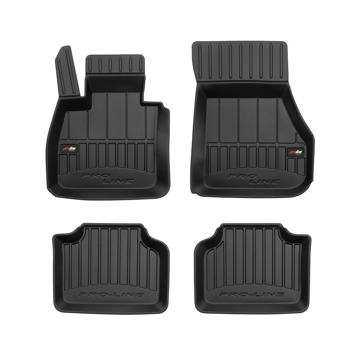 PACK 4 TAPETES BORRACHA PRO-LINE BMW 2 SERIES ACTIVE TOURER F45 2014-2022