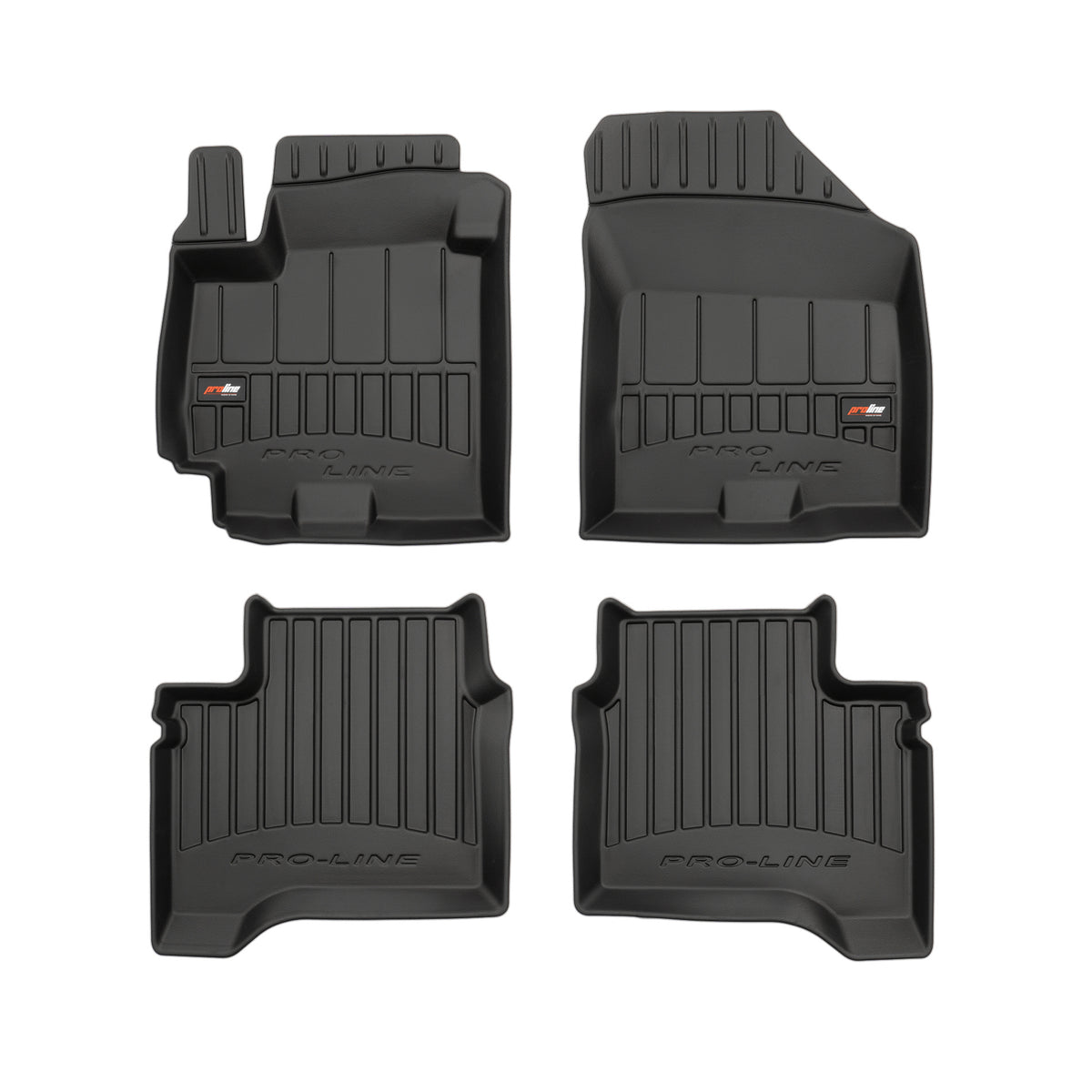 PACK 4 TAPETES BORRACHA PRO-LINE SUZUKI SWIFT VI 2017-2024
