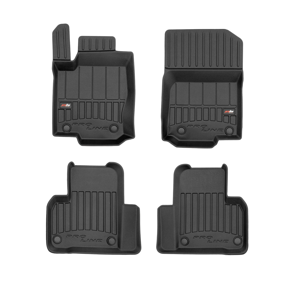 PACK 4 TAPETES BORRACHA PRO-LINE MERCEDES-BENZ ML W166 2011-2015