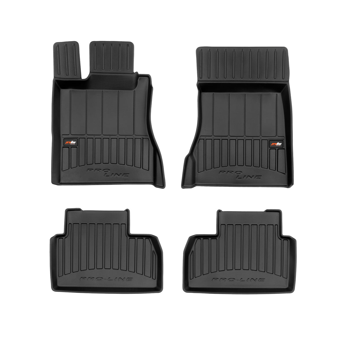 PACK 4 TAPETES BORRACHA PRO-LINE MERCEDES-BENZ CLASSE S W220 1998-2005