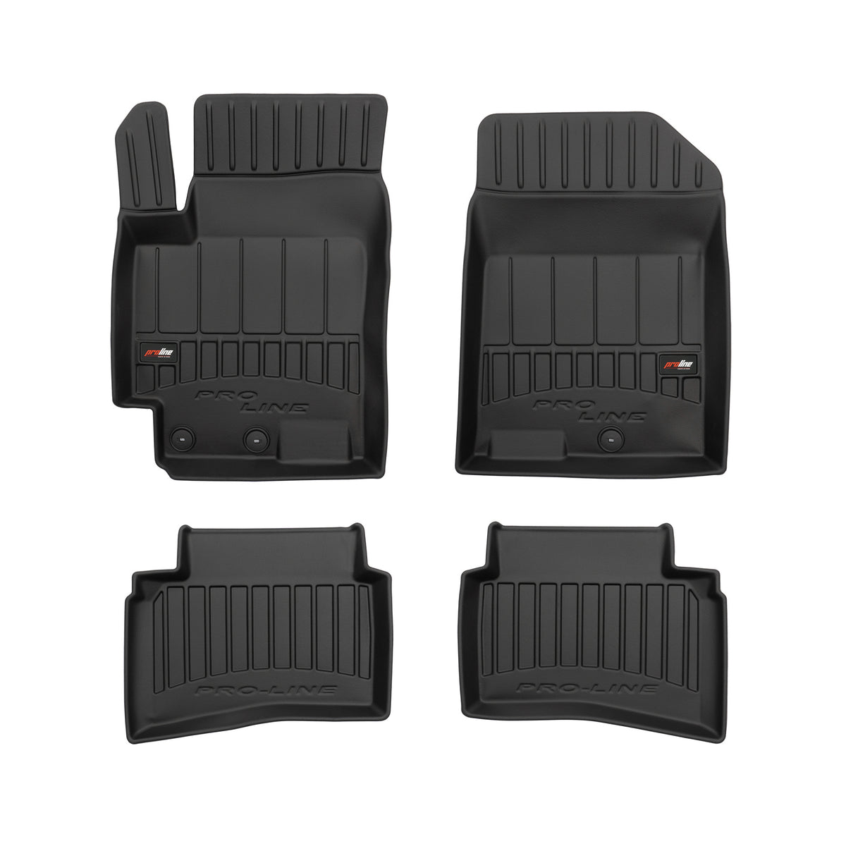 PACK 4 TAPETES BORRACHA PRO-LINE KIA STONIC 2017->
