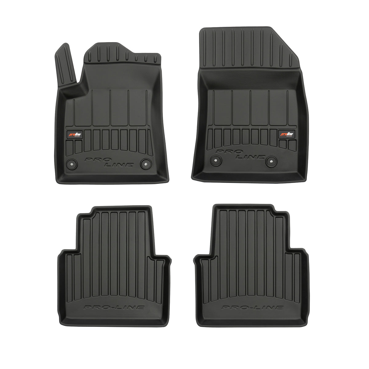 PACK 4 TAPETES BORRACHA PRO-LINE CITROEN C3 AIRCROSS I 2017-2024