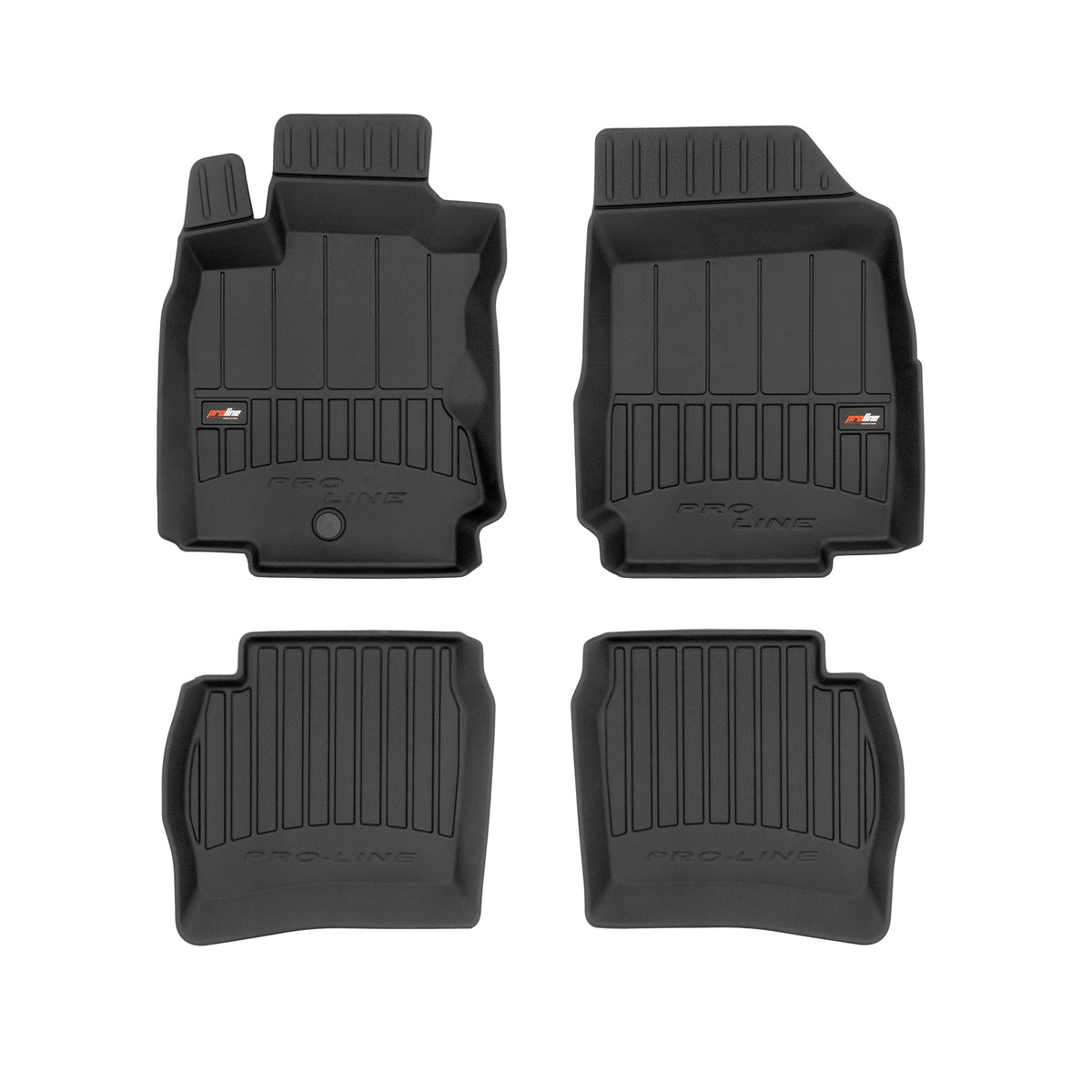 PACK 4 TAPETES BORRACHA PRO-LINE NISSAN NOTE I 2006-2012