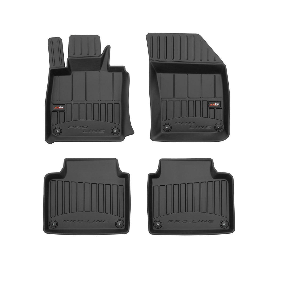 PACK 4 TAPETES BORRACHA PRO-LINE VOLVO V90 2016-2025