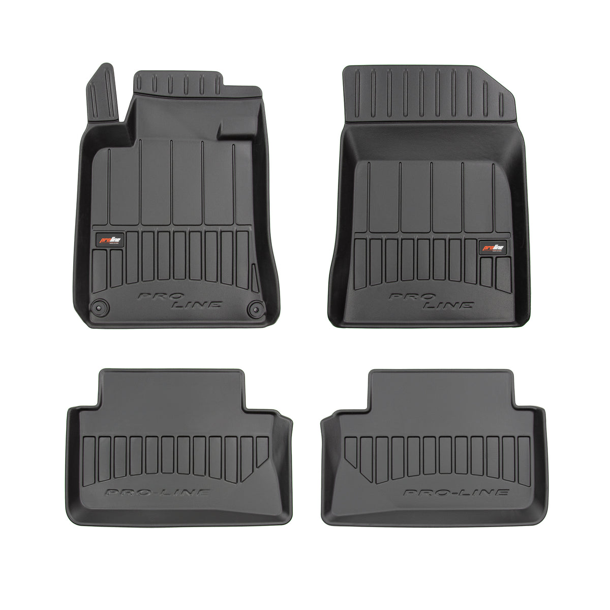 PACK 4 TAPETES BORRACHA PRO-LINE PEUGEOT 508 I 2010-2018
