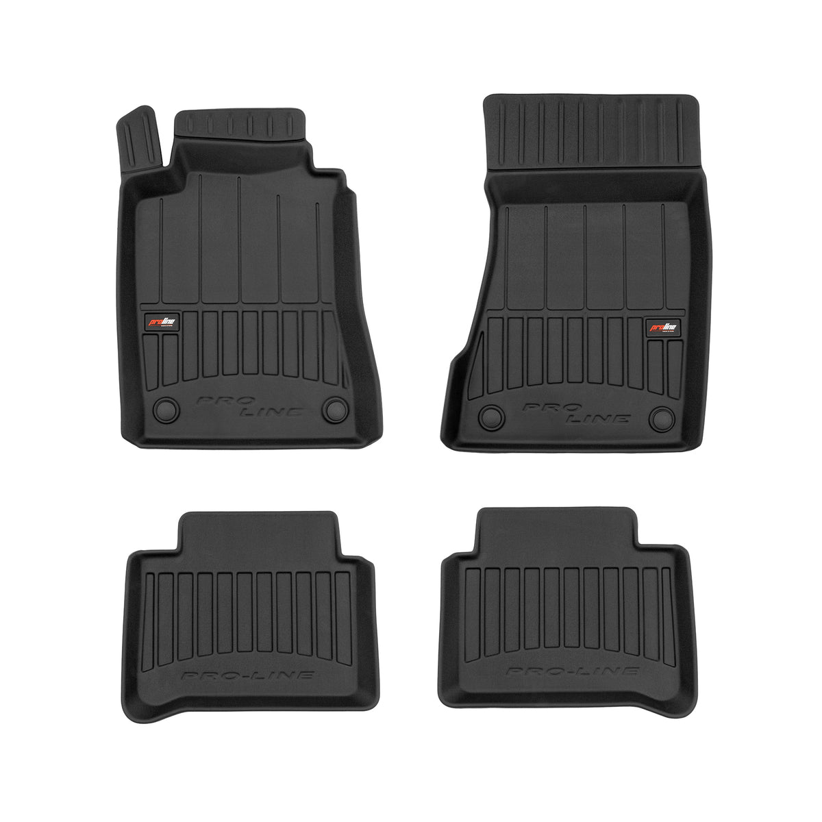 PACK 4 TAPETES BORRACHA PRO-LINE MERCEDES-BENZ CLASSE E W211 2002-2009