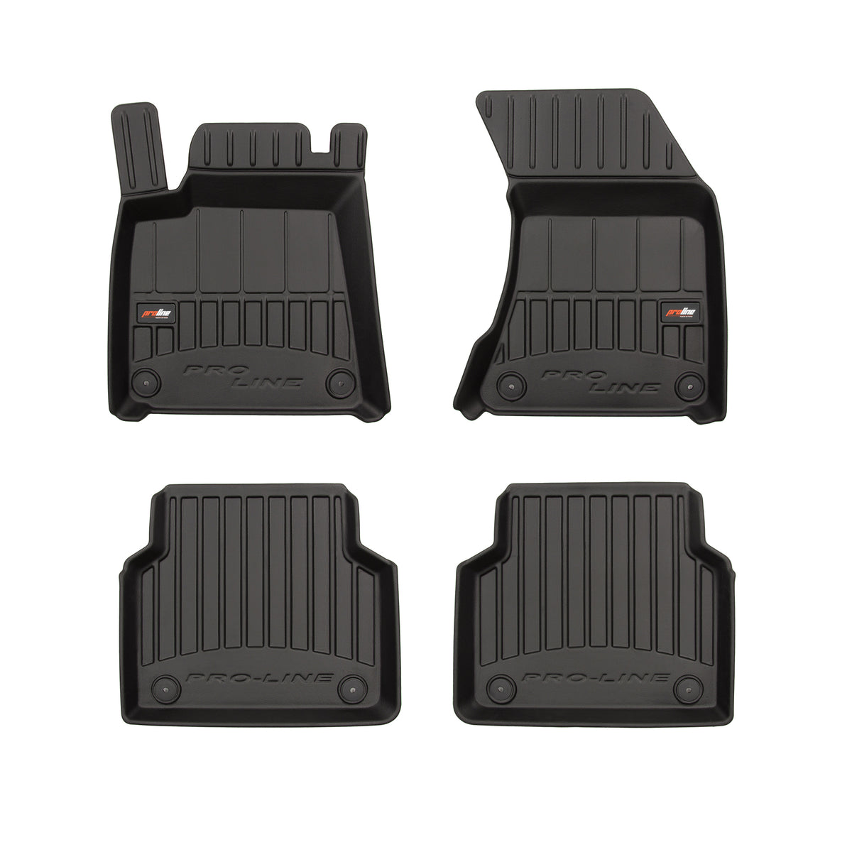 PACK 4 TAPETES BORRACHA PRO-LINE AUDI A8 D4 2009-2017