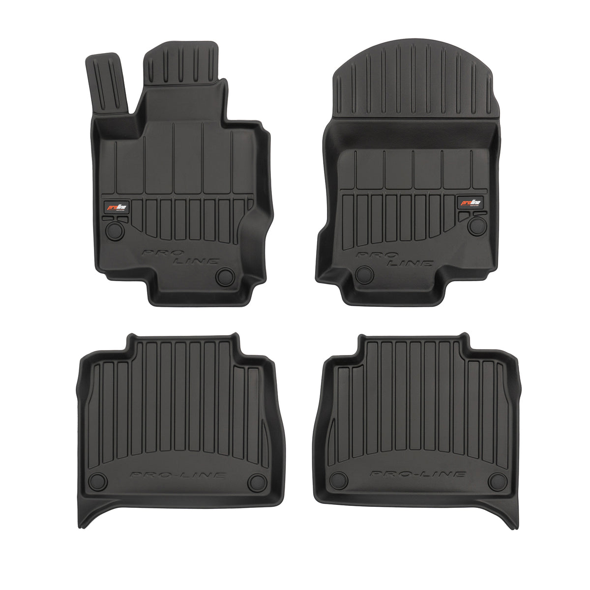 PACK 4 TAPETES BORRACHA PRO-LINE MERCEDES-BENZ GLE W167 2019->
