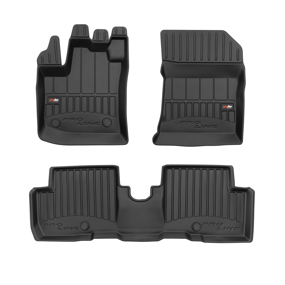 PACK 3 TAPETES BORRACHA PRO-LINE DACIA LODGY 2012-2022