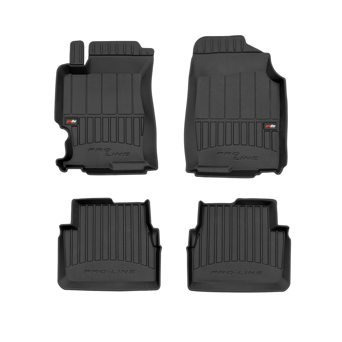 PACK 4 TAPETES BORRACHA PRO-LINE MAZDA 6 I 2002-2007