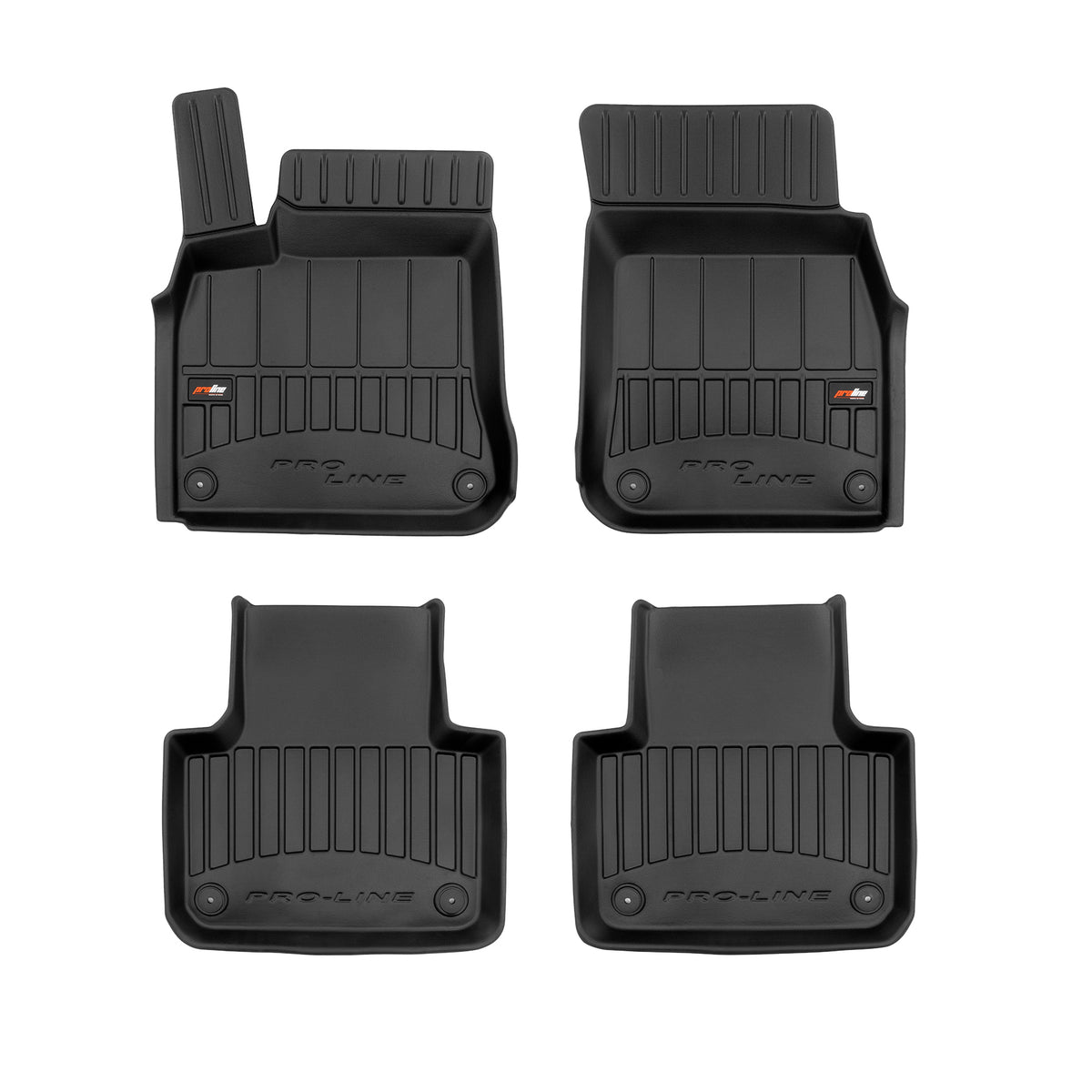 PACK 4 TAPETES BORRACHA PRO-LINE VOLKSWAGEN TOUAREG III 2018-2026