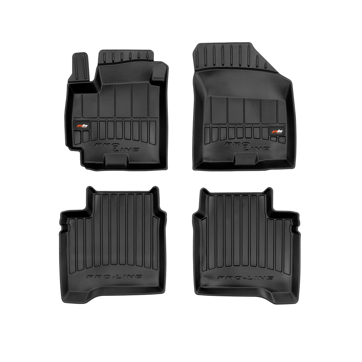 PACK 4 TAPETES BORRACHA PRO-LINE SUZUKI BALENO II 2015->