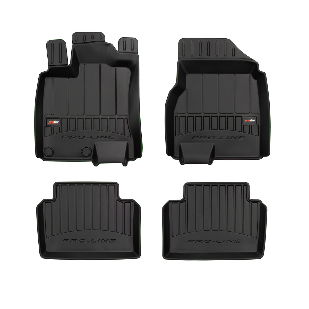 PACK 4 TAPETES BORRACHA PRO-LINE NISSAN QASHQAI I CROSSOVER 2006-2013 TEKNA