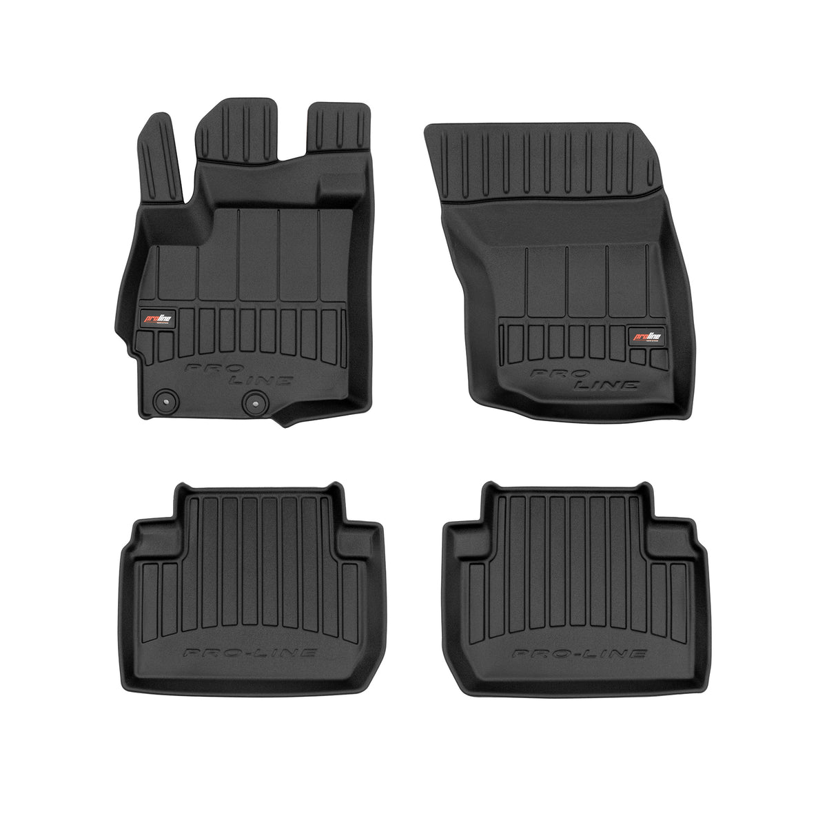 PACK 4 TAPETES BORRACHA PRO-LINE MITSUBISHI OUTLANDER III 2012-2022