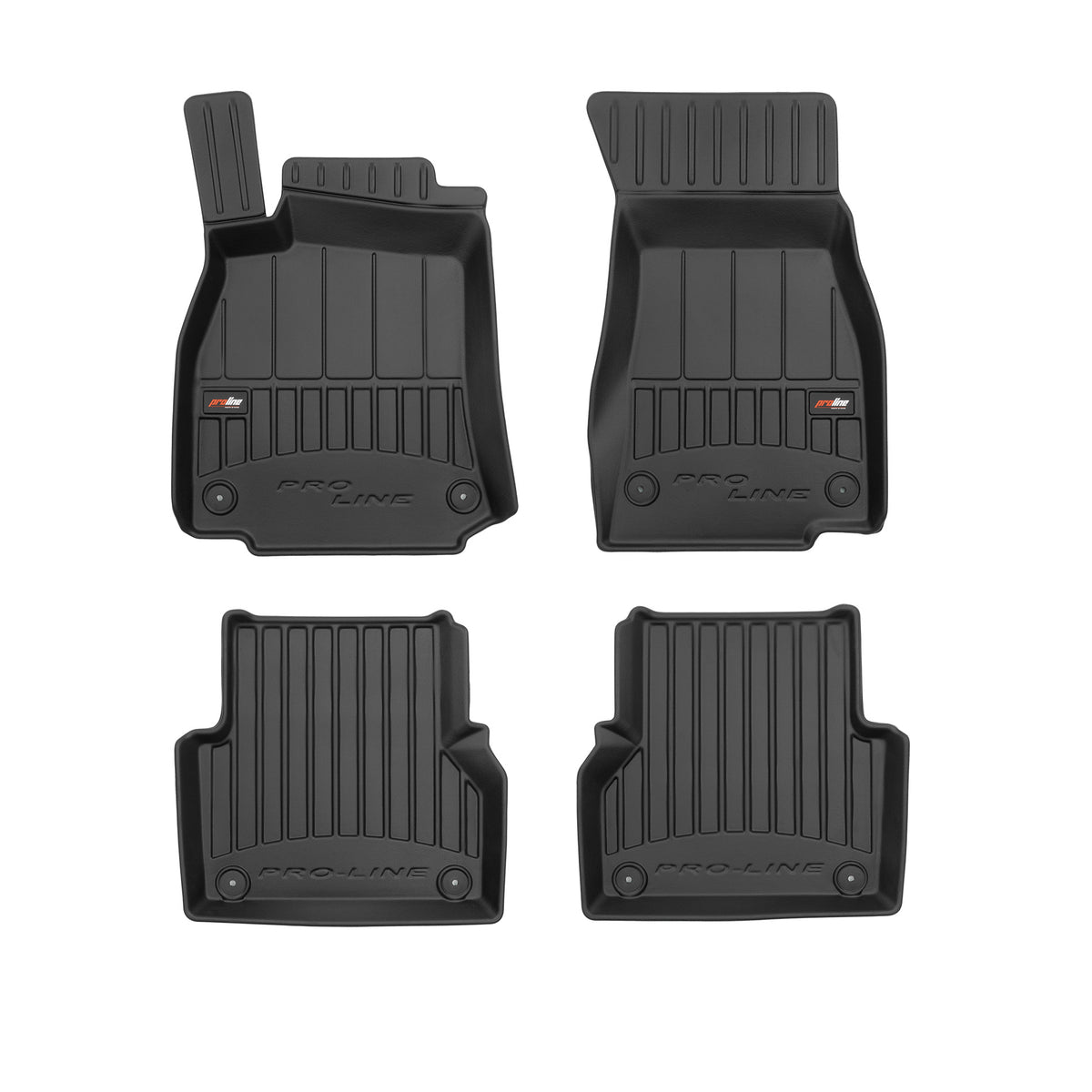 PACK 4 TAPETES BORRACHA PRO-LINE AUDI A6 C8 2018-2025