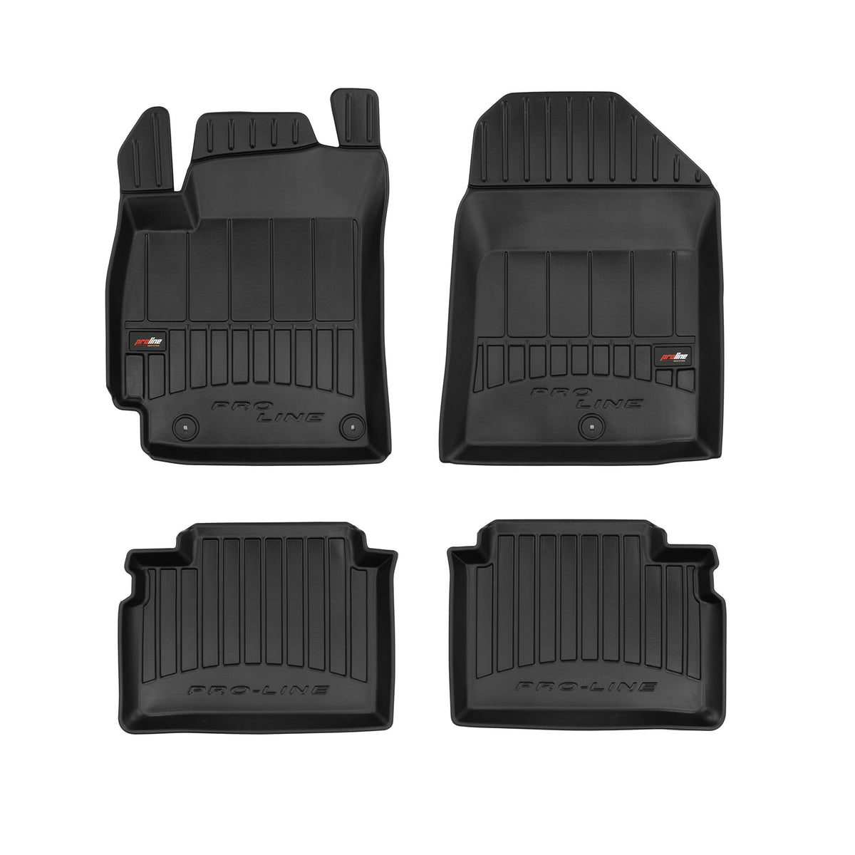 PACK 4 TAPETES BORRACHA PRO-LINE HYUNDAI ELANTRA VI 2016-2020