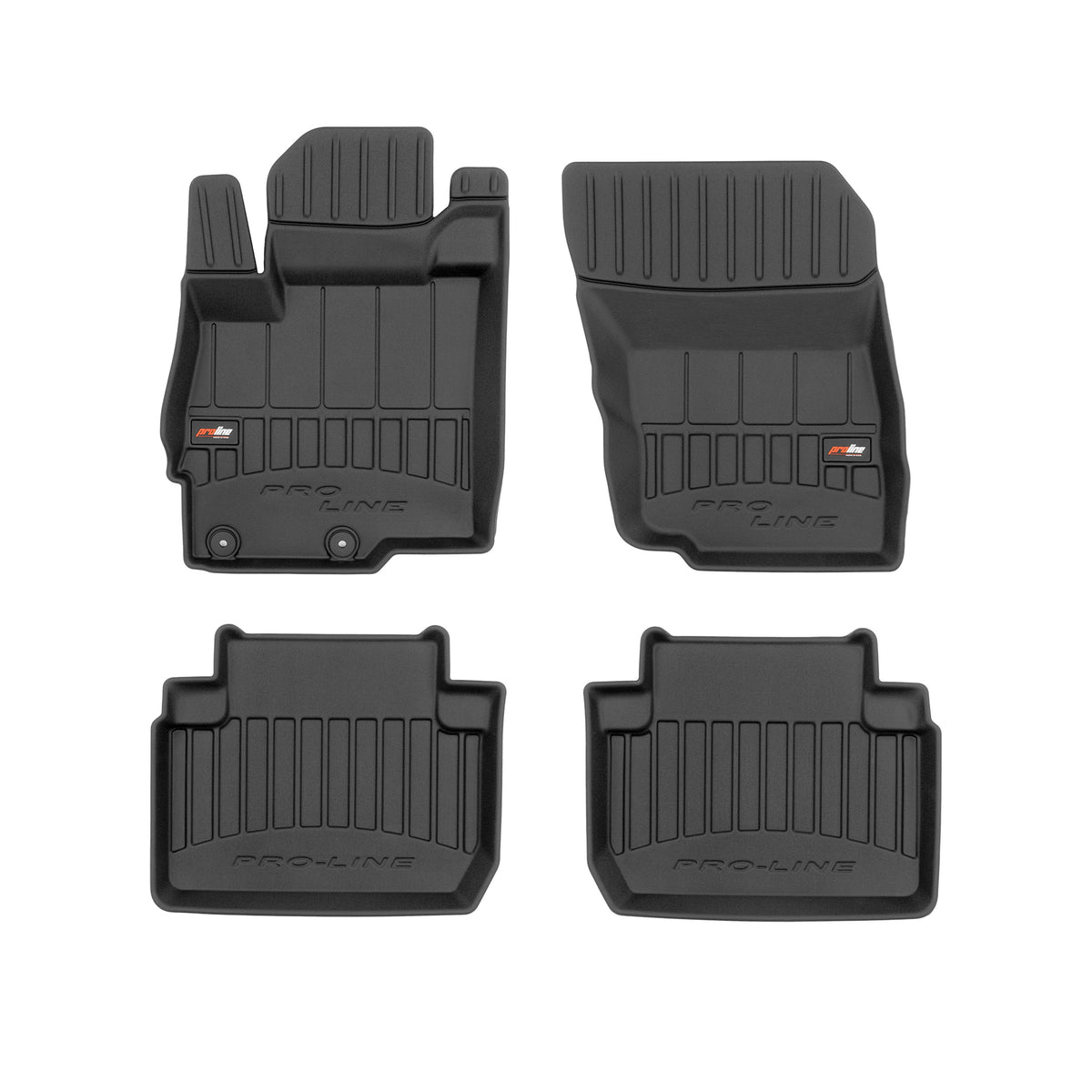 PACK 4 TAPETES BORRACHA PRO-LINE MITSUBISHI ECLIPSE CROSS 2018->