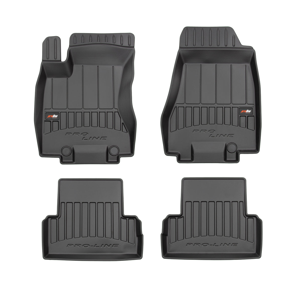 PACK 4 TAPETES BORRACHA PRO-LINE NISSAN X-TRAIL II 2008-2013
