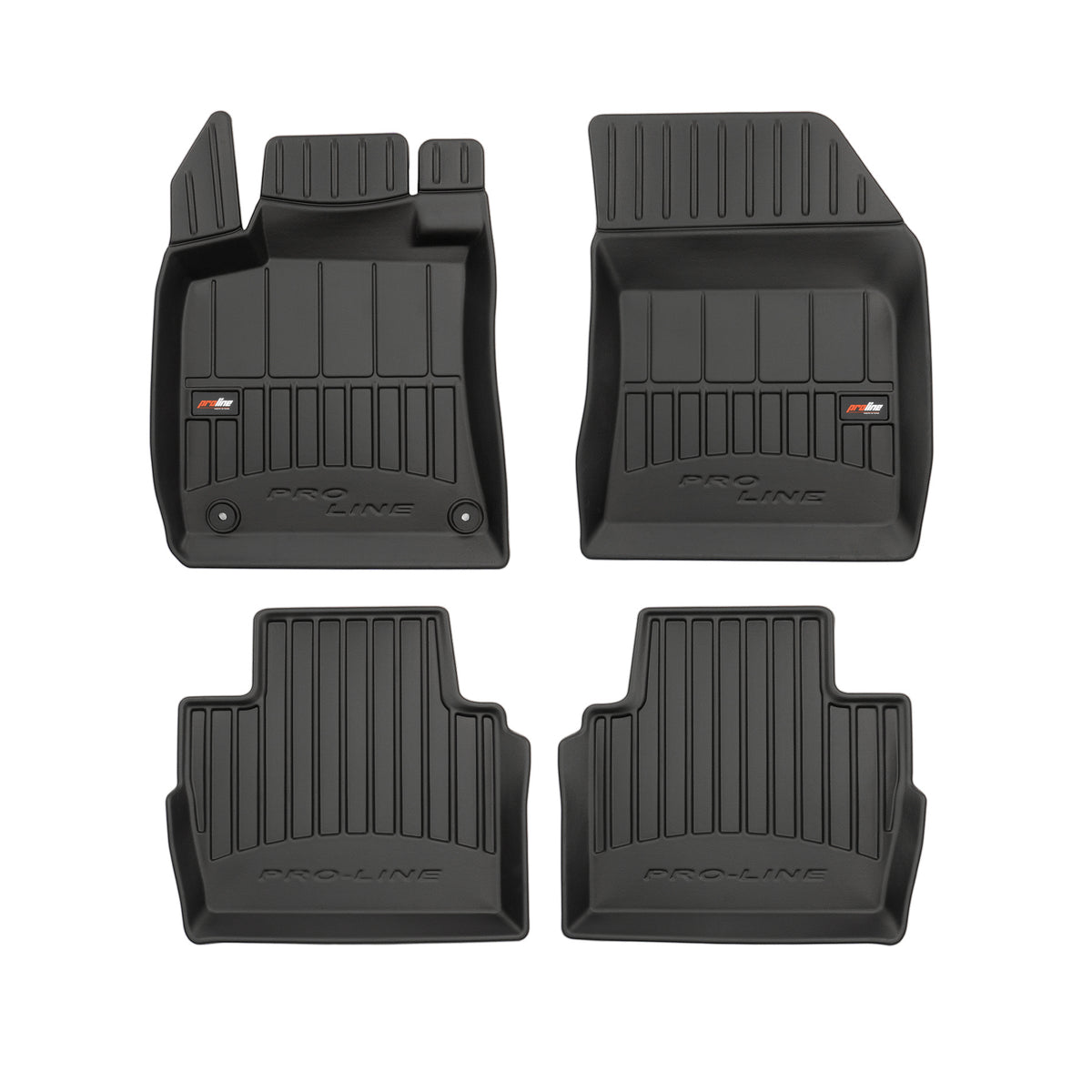 PACK 4 TAPETES BORRACHA PRO-LINE PEUGEOT 508 II 2018-2025