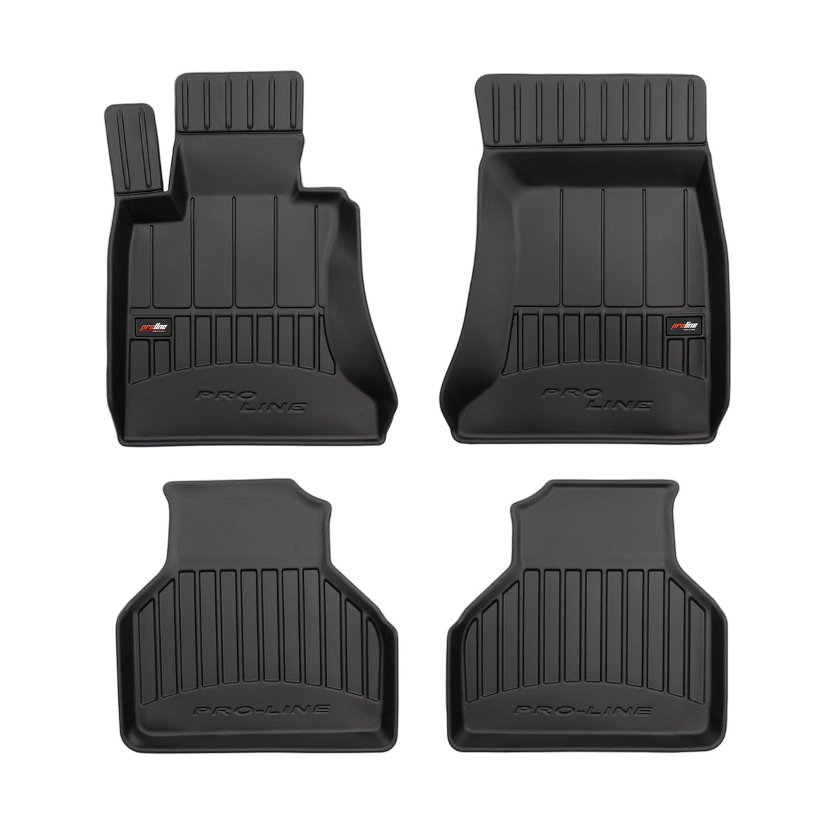 PACK 4 TAPETES BORRACHA PRO-LINE BMW 7 SERIES E65 2001-2008