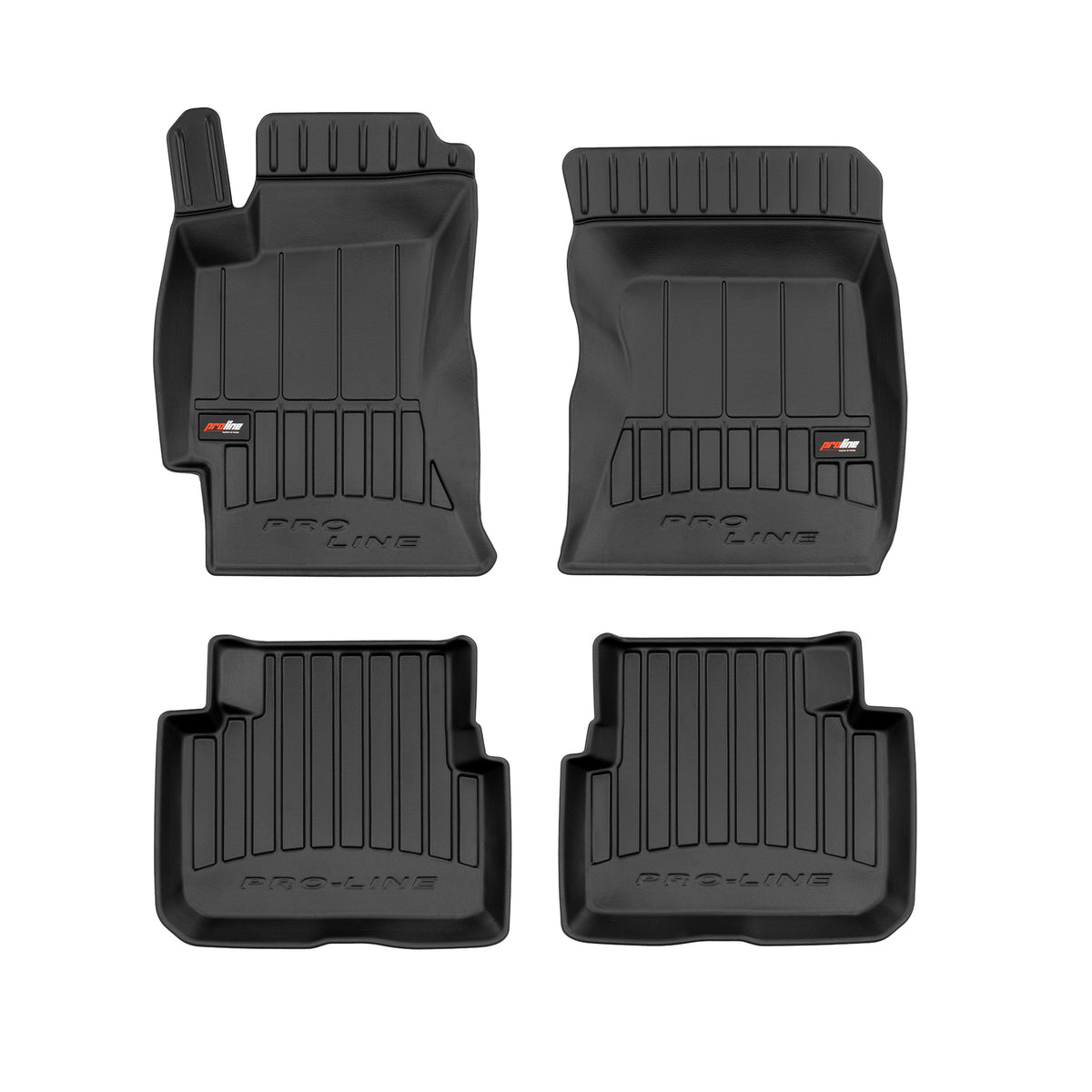 PACK 4 TAPETES BORRACHA PRO-LINE SUBARU FORESTER III 2008-2013