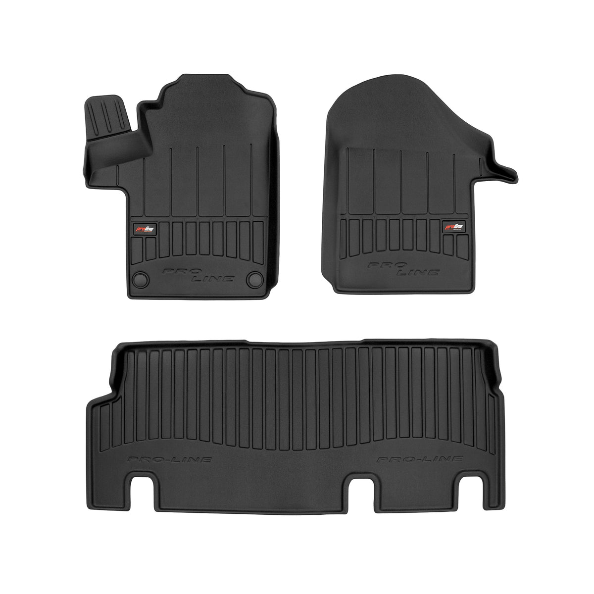 PACK 3 TAPETES BORRACHA PRO-LINE MERCEDES-BENZ VITO III 2014->