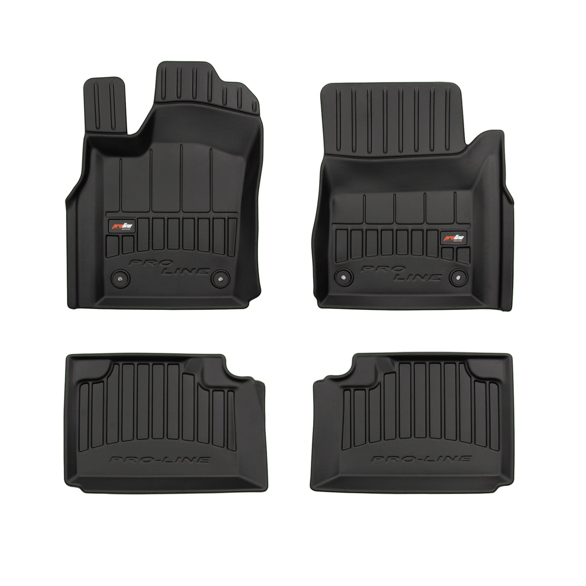 PACK 4 TAPETES BORRACHA PRO-LINE JEEP GRAND CHEROKEE IV 2016-2021 POS-FACELIFT