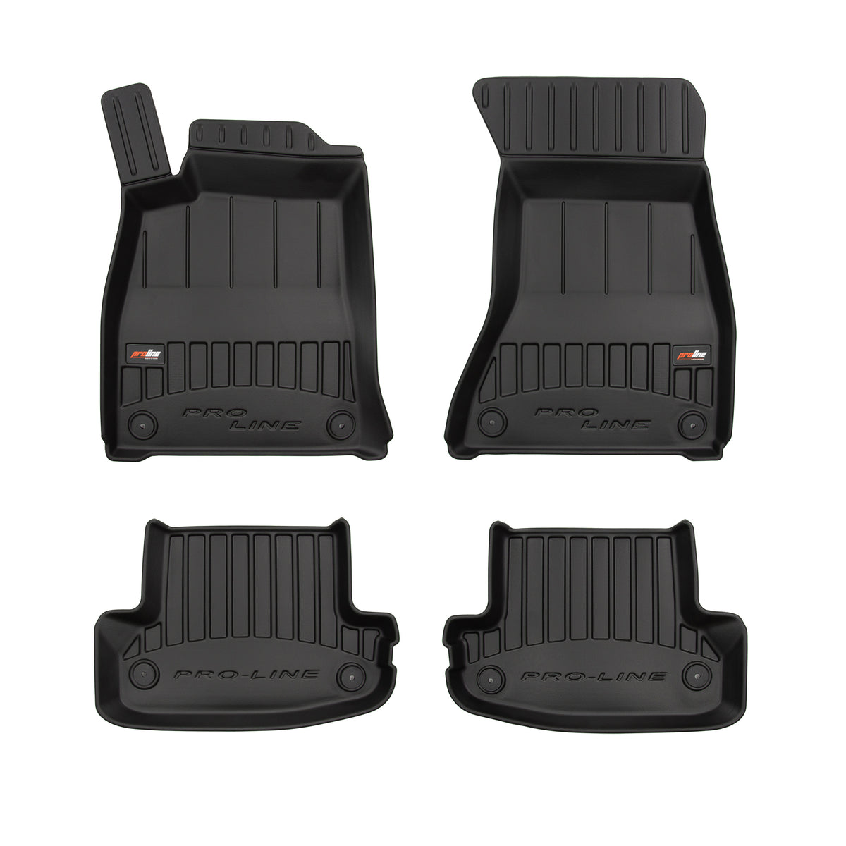 PACK 4 TAPETES BORRACHA PRO-LINE AUDI A5 F5 2016-2024