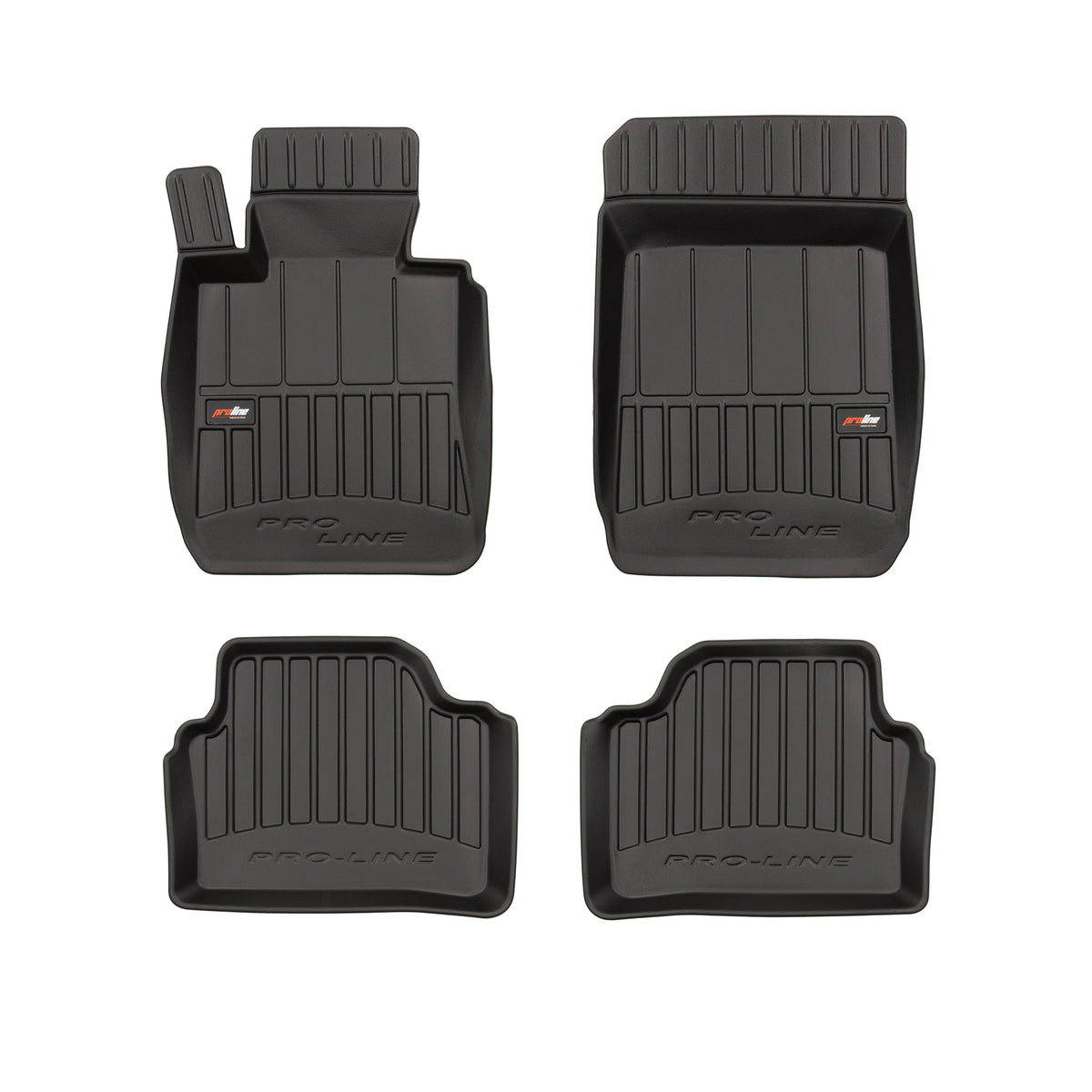 PACK 4 TAPETES BORRACHA PRO-LINE BMW 3 SERIES E92 2006-2012