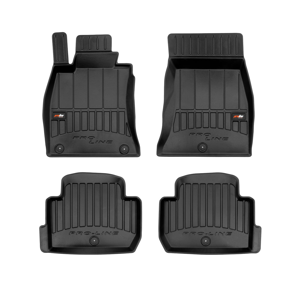 PACK 4 TAPETES BORRACHA PRO-LINE KIA STINGER 2017-2023