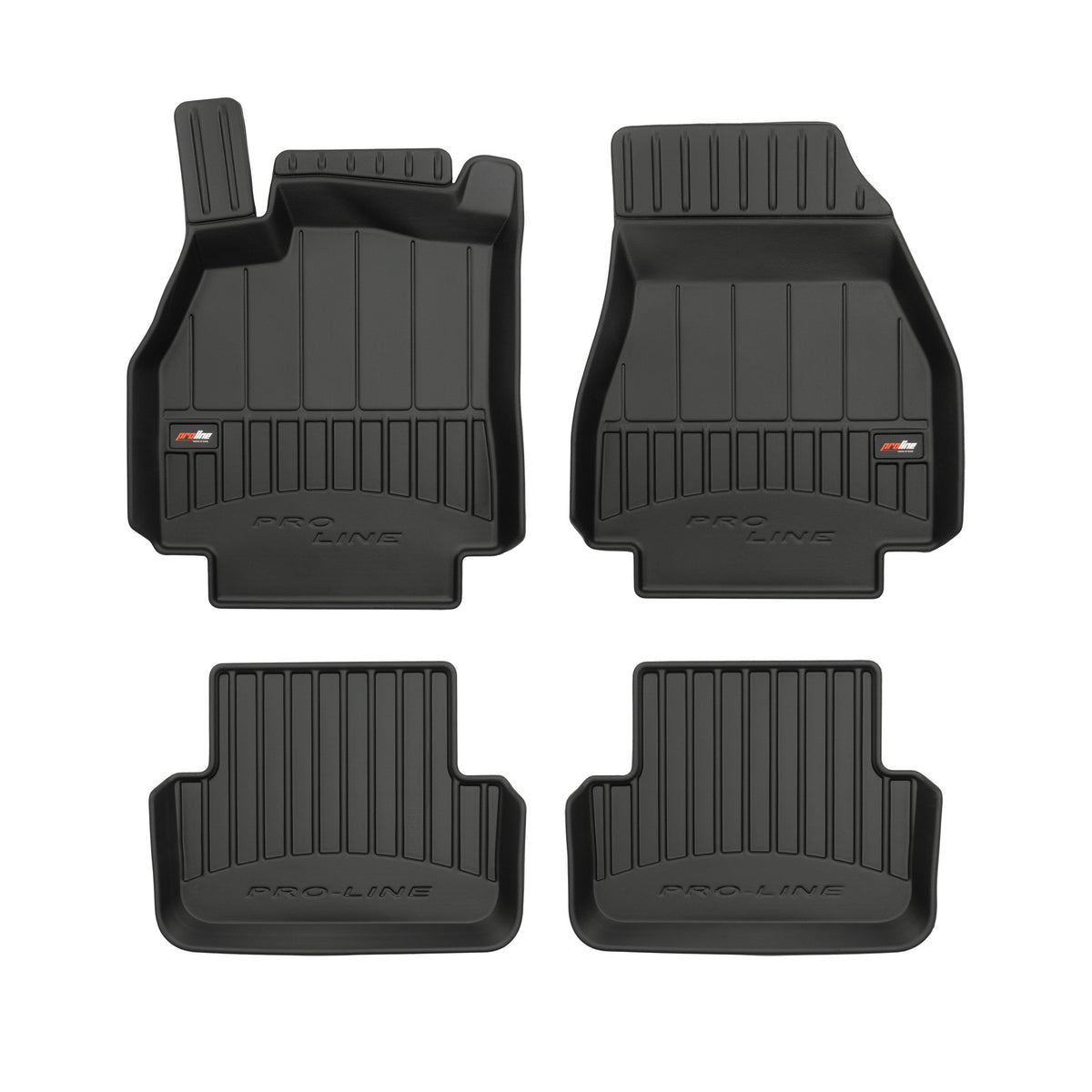 PACK 4 TAPETES BORRACHA PRO-LINE RENAULT MEGANE II 2002-2009