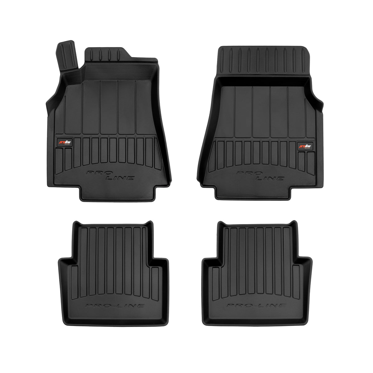 PACK 4 TAPETES BORRACHA PRO-LINE MERCEDES-BENZ CLASSE A W169 2004-2012
