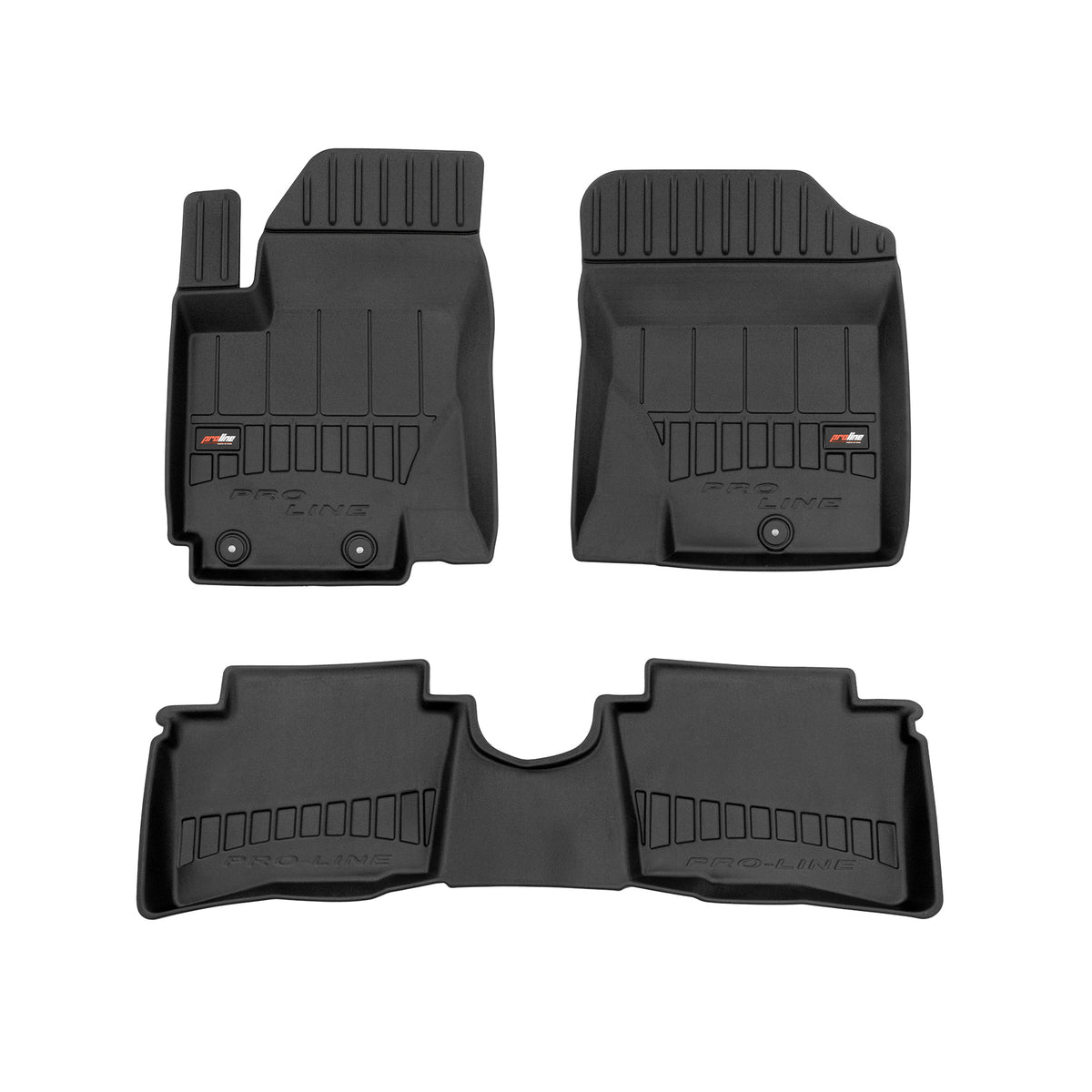 PACK 3 TAPETES BORRACHA PRO-LINE HYUNDAI I20 I 2008-2015