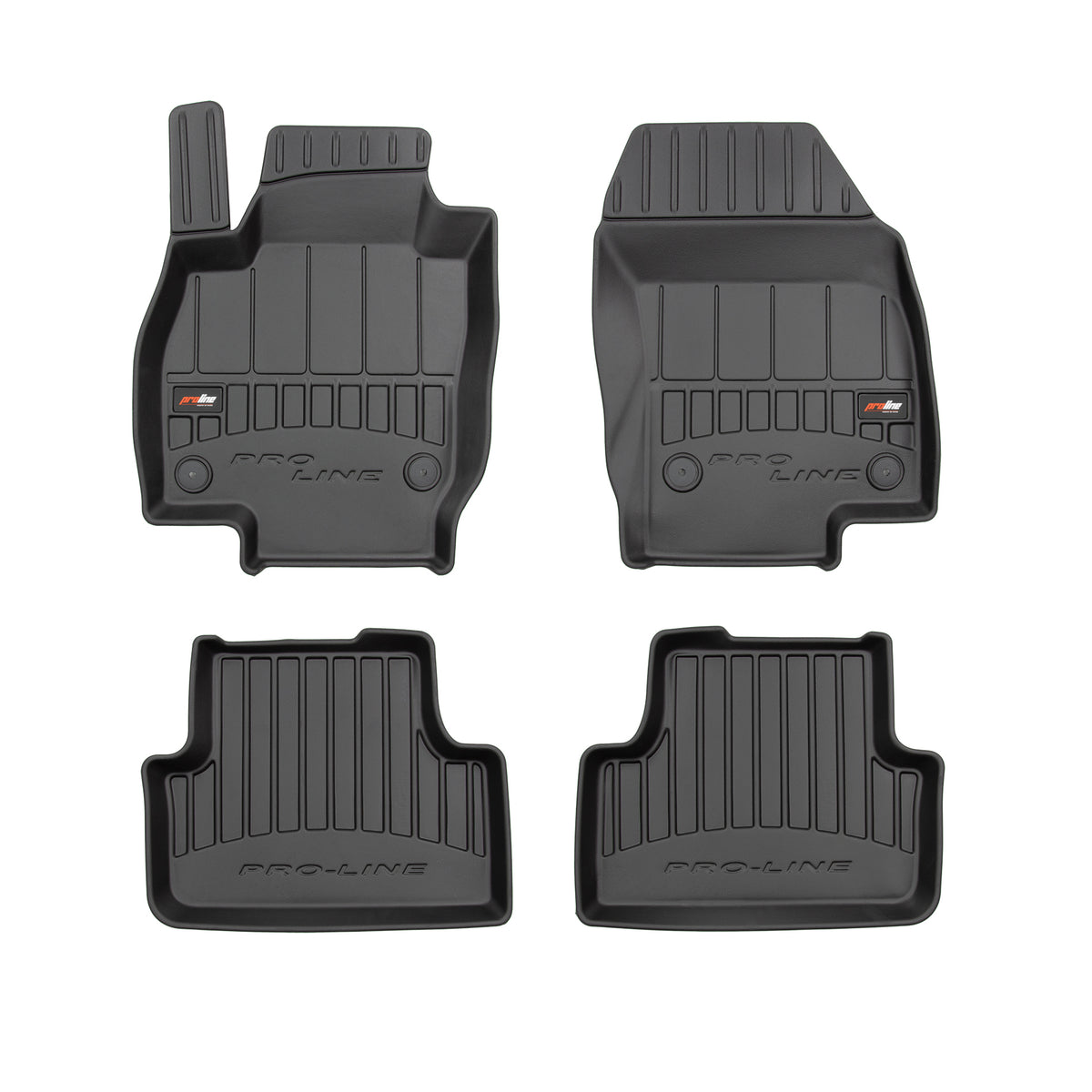 PACK 4 TAPETES BORRACHA PRO-LINE VOLKSWAGEN T-CROSS 2018->