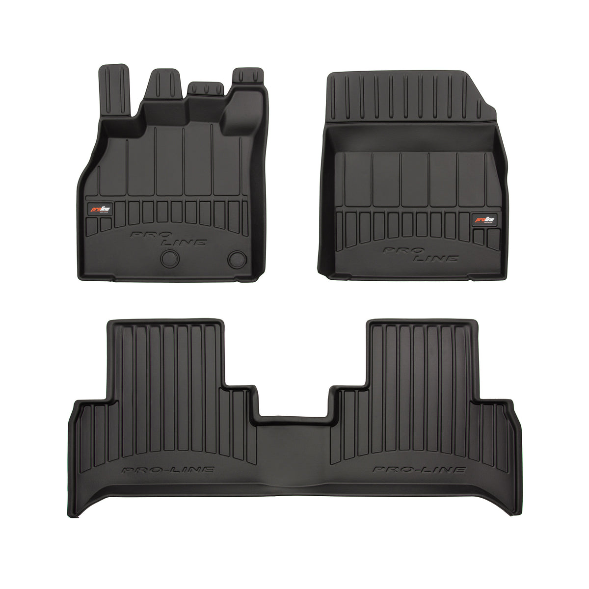 PACK 3 TAPETES BORRACHA PRO-LINE RENAULT SCENIC III 2009-2016