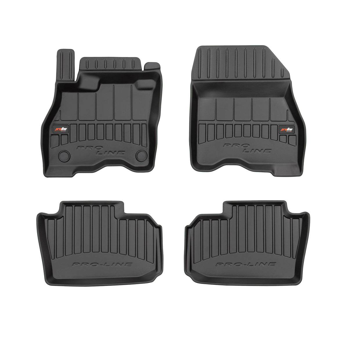 PACK 4 TAPETES BORRACHA PRO-LINE NISSAN LEAF II 2017-2025