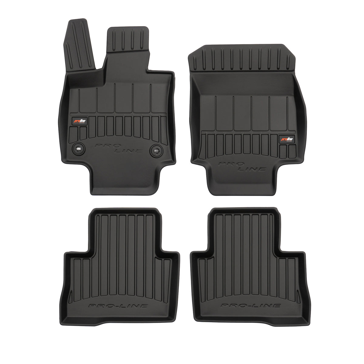 PACK 4 TAPETES BORRACHA PRO-LINE TOYOTA RAV4 V 2019-2026