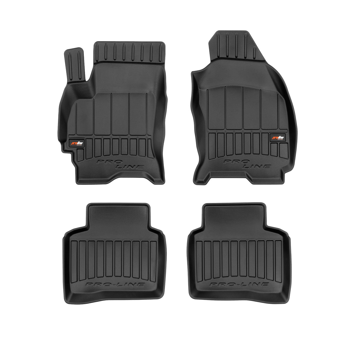 PACK 4 TAPETES BORRACHA PRO-LINE FORD MONDEO III 2000-2007