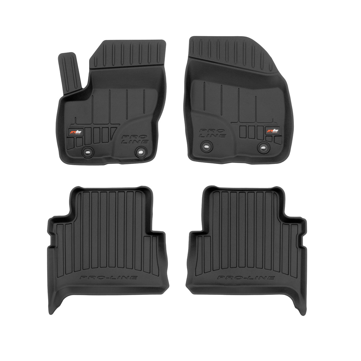 PACK 4 TAPETES BORRACHA PRO-LINE FORD KUGA I 2008-2013