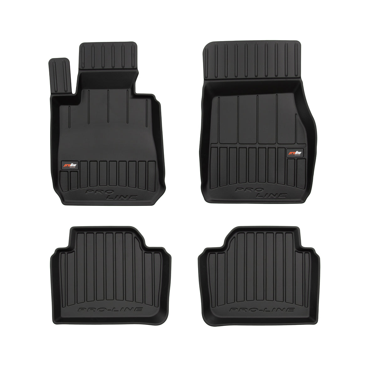 PACK 4 TAPETES BORRACHA PRO-LINE BMW 3 SERIES F31 2011-2018
