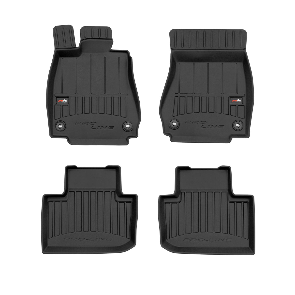 PACK 4 TAPETES BORRACHA PRO-LINE LEXUS IS III 2013-2020 RWD