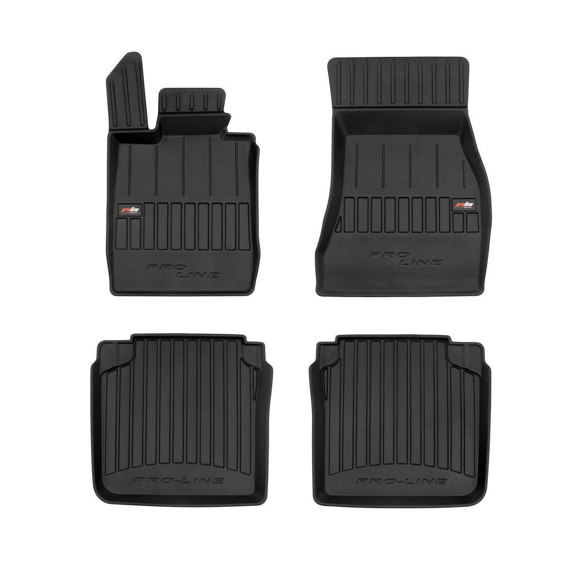 PACK 4 TAPETES BORRACHA PRO-LINE BMW 7 SERIES G12 2015-2022 LONGO