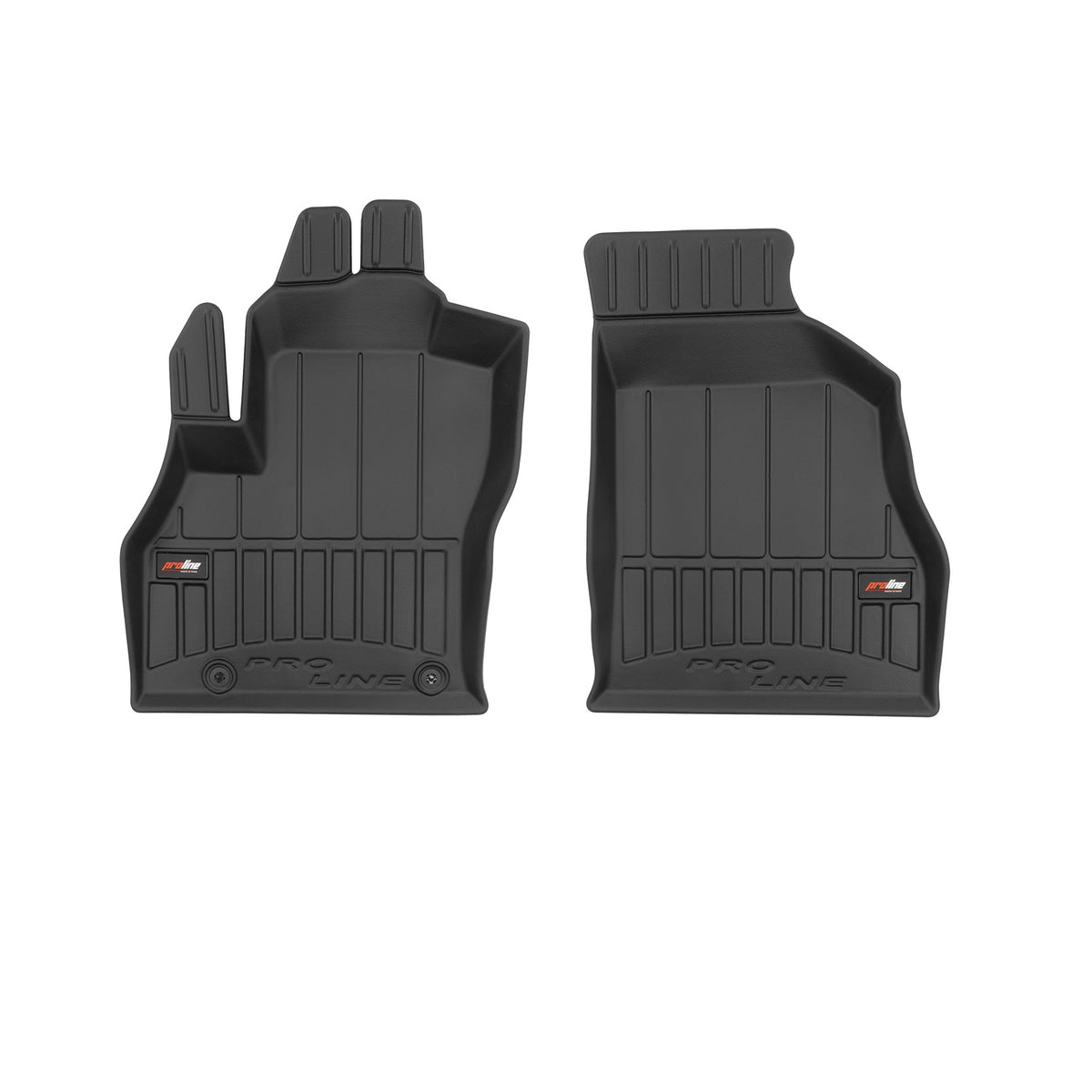 PACK 2 TAPETES BORRACHA PRO-LINE FIAT FIORINO III 2007-2016