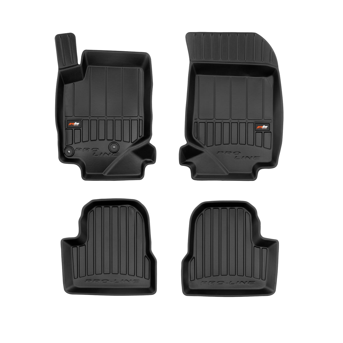 PACK 4 TAPETES BORRACHA PRO-LINE PEUGEOT 208 II 2019->